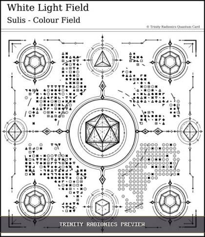 White Light Field Quantum radionics card preview