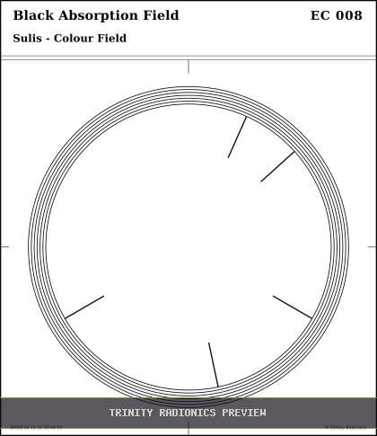 Black Absorption Field Radial radionics card preview