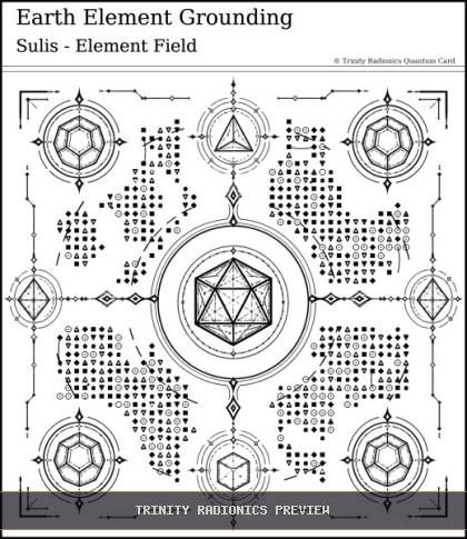 Earth Element Grounding Quantum radionics card preview