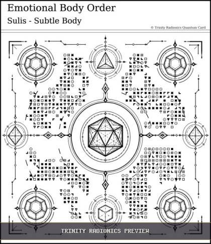 Emotional Body Order Quantum radionics card preview