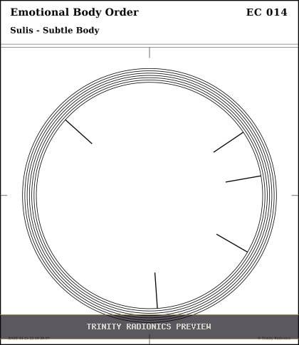 Emotional Body Order Radial radionics card preview