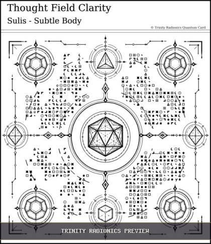 Thought Field Clarity Quantum radionics card preview