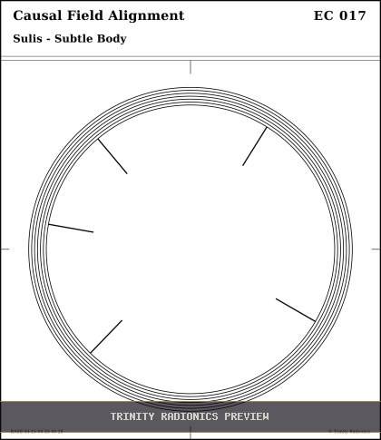 Causal Field Alignment Radial radionics card preview