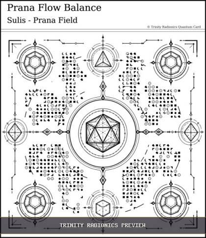 Prana Flow Balance Quantum radionics card preview