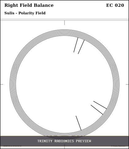 Right Field Balance Radial radionics card preview