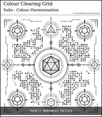 Colour Clearing Grid Quantum radionics card preview