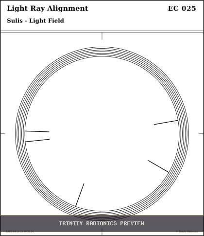Light Ray Alignment Radial radionics card preview