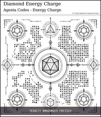 Diamond Energy Charge Quantum radionics card preview