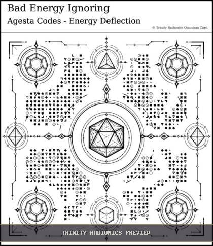 Bad Energy Ignoring Quantum radionics card preview