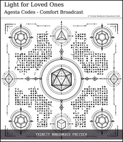 Light for Loved Ones Quantum radionics card preview