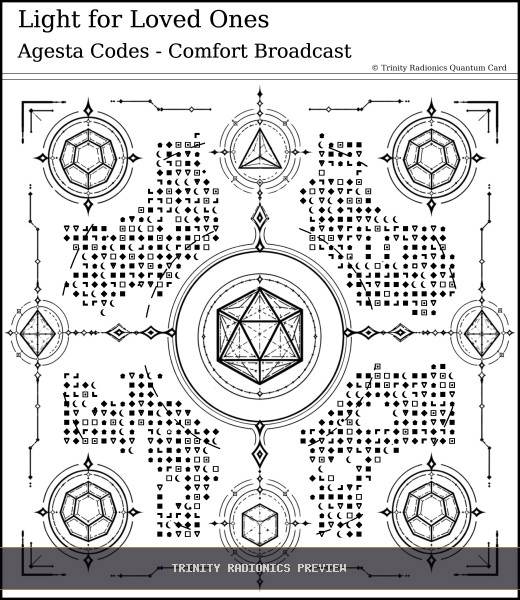Light for Loved Ones Quantum radionics card preview - Energy Operations & Broadcasts - Quantum / Premium