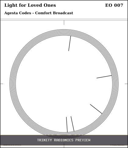 Light for Loved Ones Radial radionics card preview