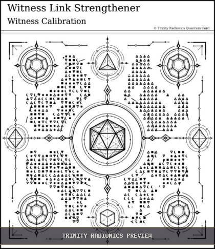 Witness Link Strengthener Quantum radionics card preview