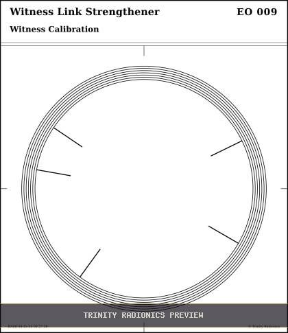 Witness Link Strengthener Radial radionics card preview