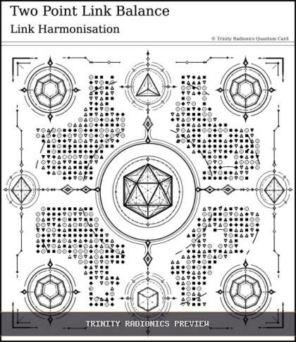 Two Point Link Balance Quantum radionics card preview