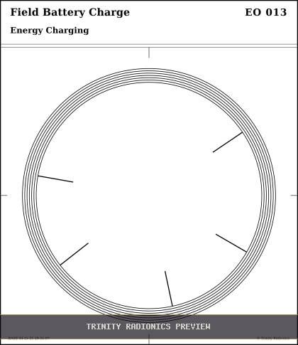 Field Battery Charge Radial radionics card preview