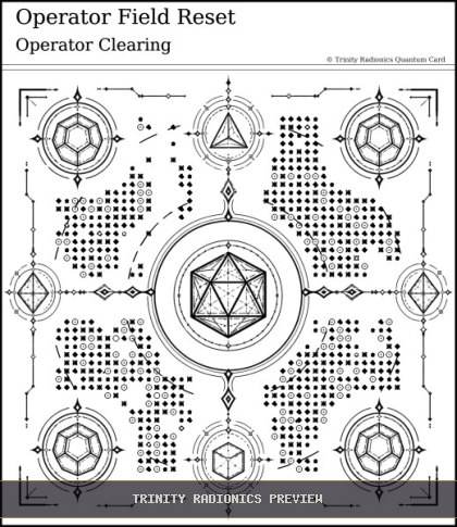 Operator Field Reset Quantum radionics card preview