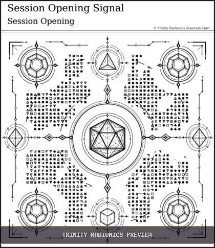 Session Opening Signal Quantum radionics card preview