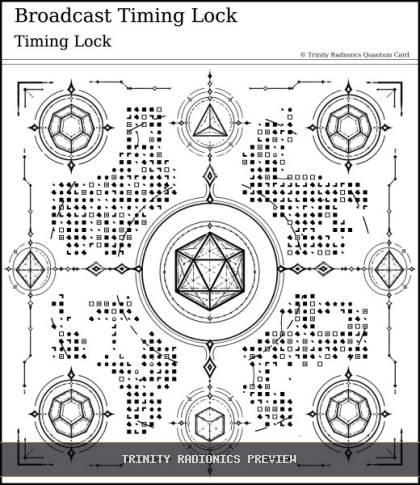 Broadcast Timing Lock Quantum radionics card preview