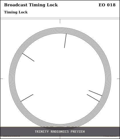 Broadcast Timing Lock Radial radionics card preview