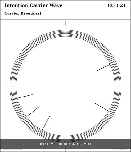 Intention Carrier Wave Radial radionics card preview