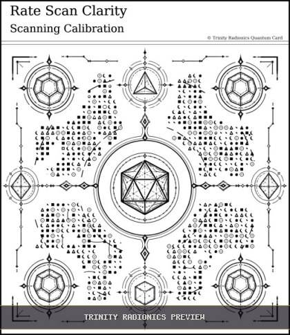 Rate Scan Clarity Quantum radionics card preview