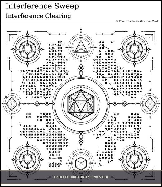 Interference Sweep Quantum radionics card preview - Energy Operations & Broadcasts - Quantum