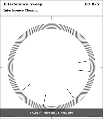 Interference Sweep Radial radionics card preview