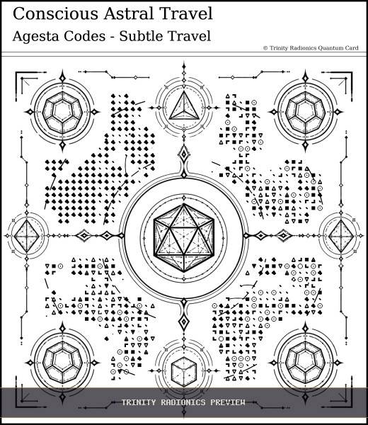 Conscious Astral Travel Quantum radionics card preview - Psychic Gifts & Divination - Quantum / Premium
