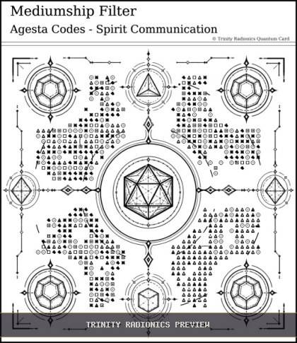 Mediumship Filter Quantum radionics card preview