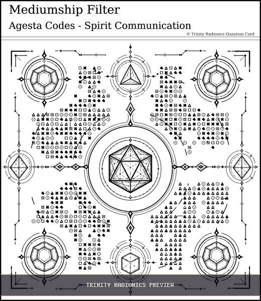 Mediumship Filter Quantum radionics card preview - Psychic Gifts & Divination - Quantum / Premium