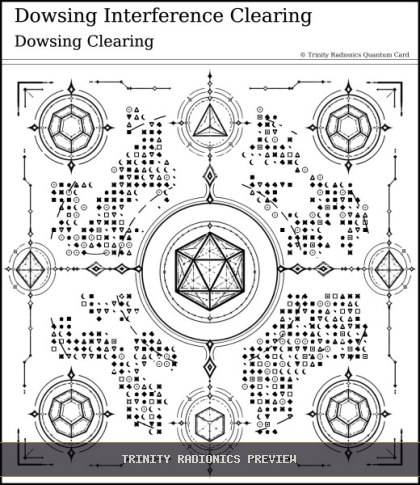 Dowsing Interference Clearing Quantum radionics card preview