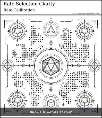Rate Selection Clarity Quantum radionics card preview