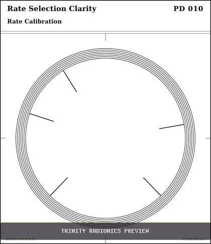Rate Selection Clarity Radial radionics card preview
