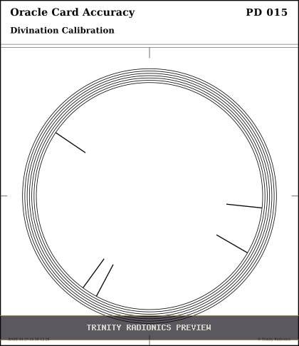 Oracle Card Accuracy Radial radionics card preview