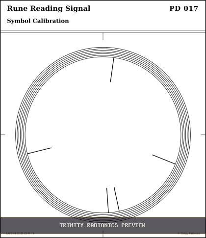 Rune Reading Signal Radial radionics card preview