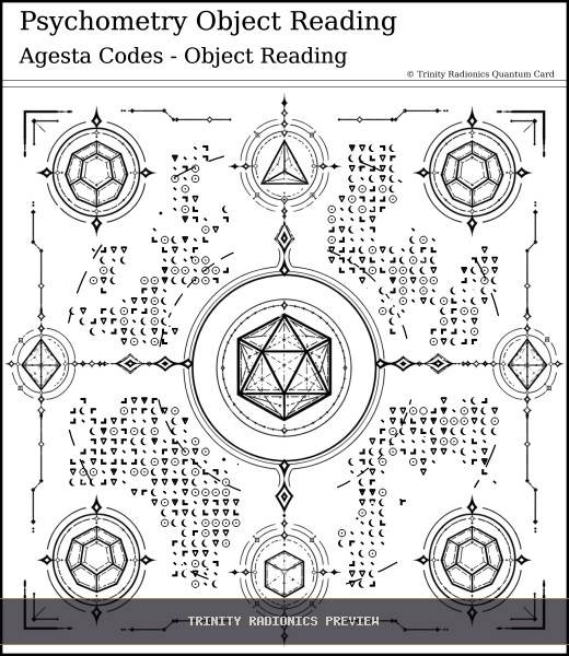 Psychometry Object Reading Quantum radionics card preview - Psychic Gifts & Divination - Quantum / Premium