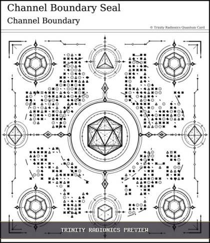 Channel Boundary Seal Quantum radionics card preview