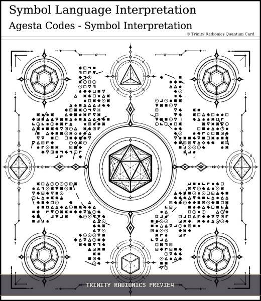 Symbol Language Interpretation Quantum radionics card preview - Psychic Gifts & Divination - Quantum / Premium