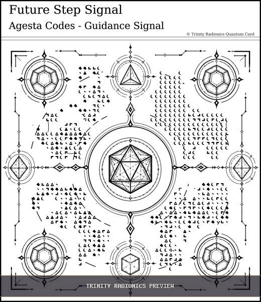 Future Step Signal Quantum radionics card preview - Psychic Gifts & Divination - Quantum / Premium