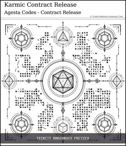 Karmic Contract Release Quantum radionics card preview