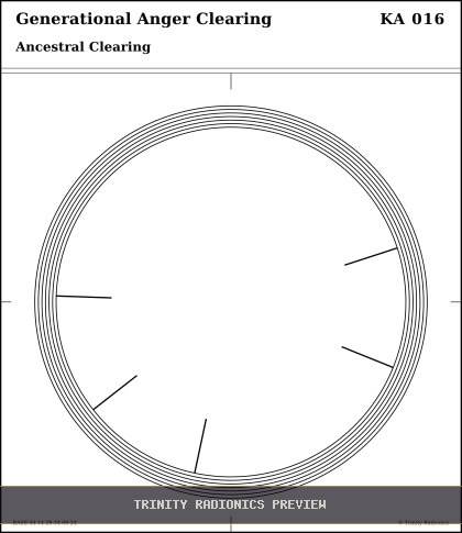 Generational Anger Clearing Radial radionics card preview