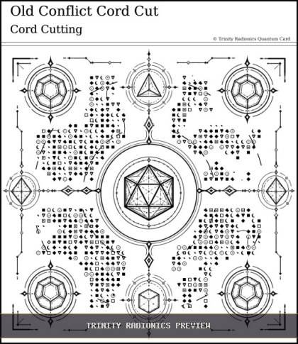 Old Conflict Cord Cut Quantum radionics card preview
