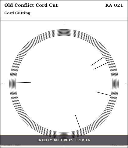 Old Conflict Cord Cut Radial radionics card preview