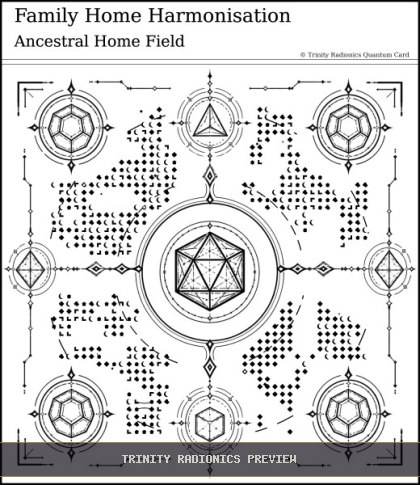 Family Home Harmonisation Quantum radionics card preview