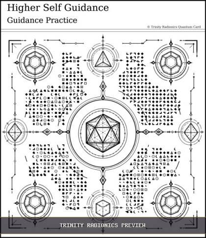 Higher Self Guidance Quantum radionics card preview
