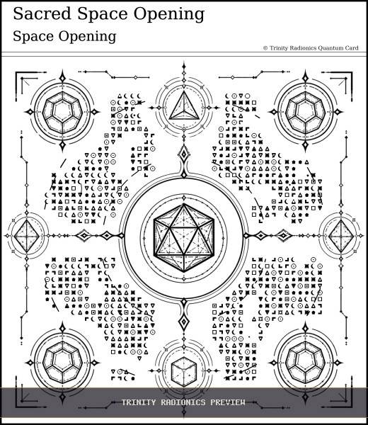 Sacred Space Opening Quantum radionics card preview - Meditation, Prayer & Spiritual Practice - Quantum
