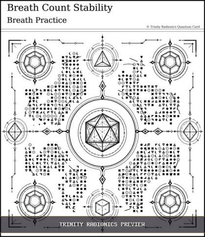 Breath Count Stability Quantum radionics card preview