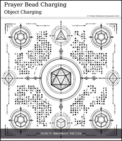 Prayer Bead Charging Quantum radionics card preview - Meditation, Prayer & Spiritual Practice - Quantum