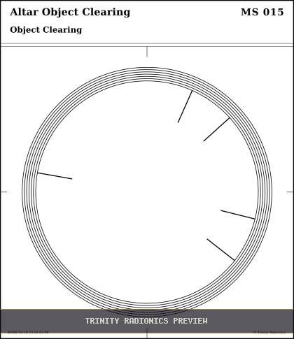Altar Object Clearing Radial radionics card preview